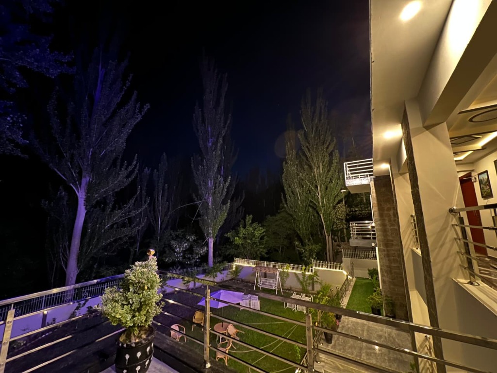 Resort Exterior at Dusk